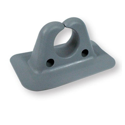 Ferma Remi 32 a 35 mm In Gomma Fast Rubber, Grigio 7046, per Gommone Tender